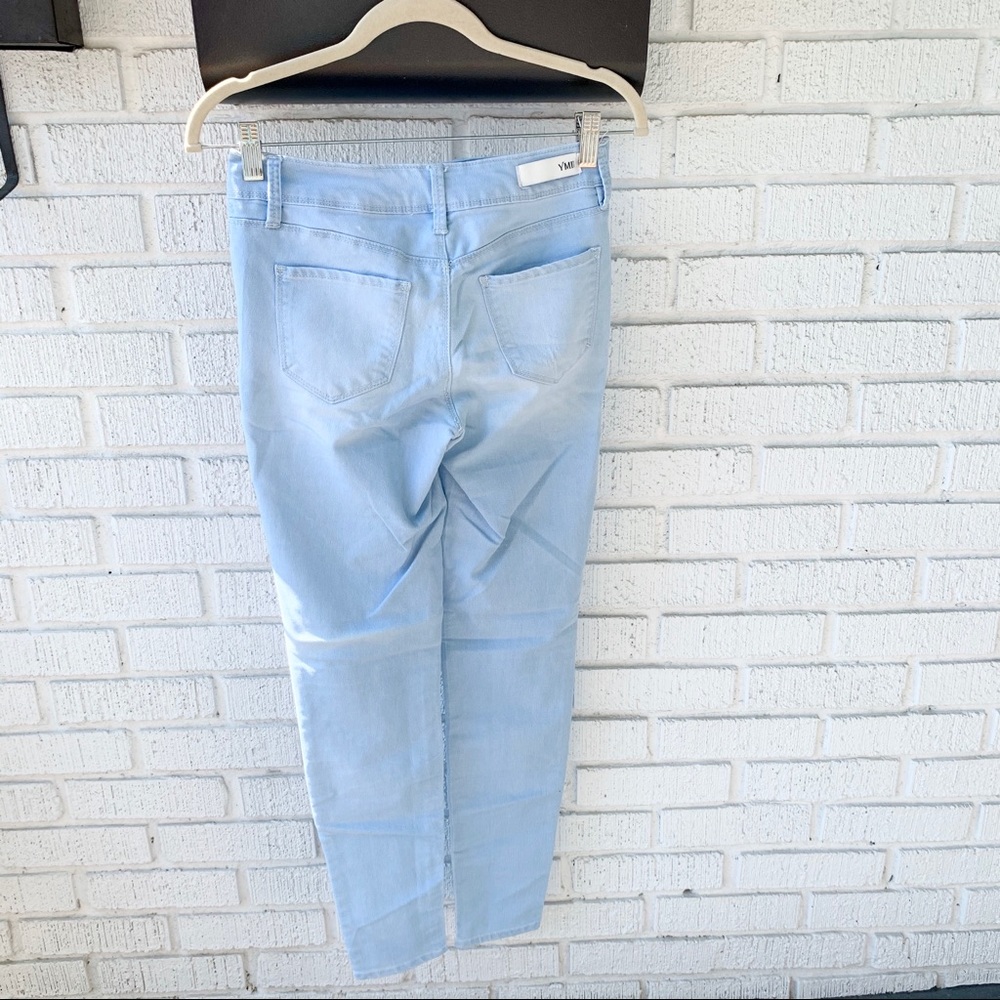 💕 YMI Light Wash Skinny Jeans Size 1👖 - Picture 6 of 9